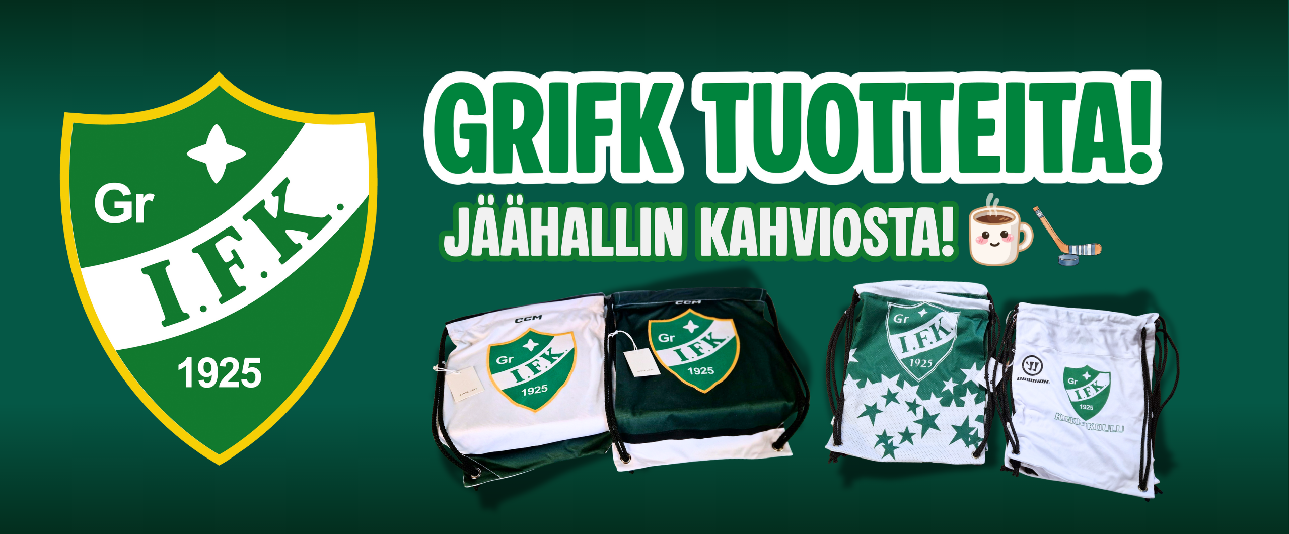 Rajoitettu erä GrIFK tuotteita!